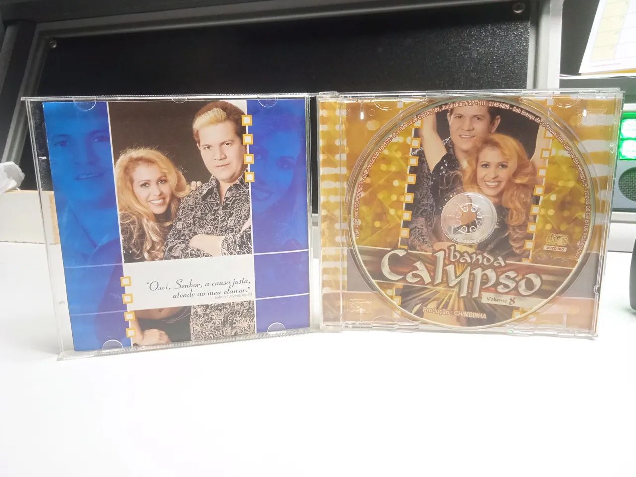 Cd original Banda Calypso Volume 8 conservado  - Foto 5