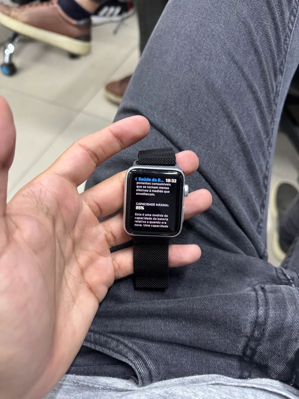 Apple Watch Série 3 42mm Prata - Foto 4
