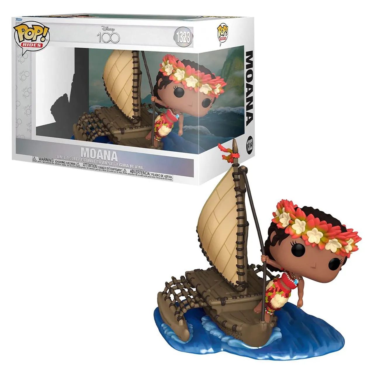 Funko pop! Moana on boat delux Disney 100th - Foto 2