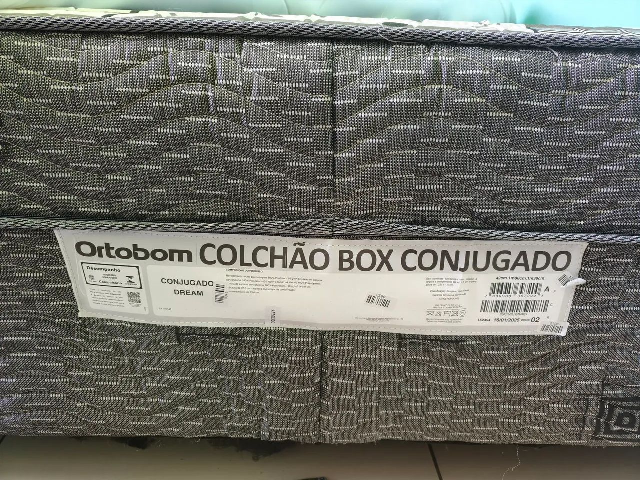 Cama Box Conjugado- Ortobom. - Foto 2