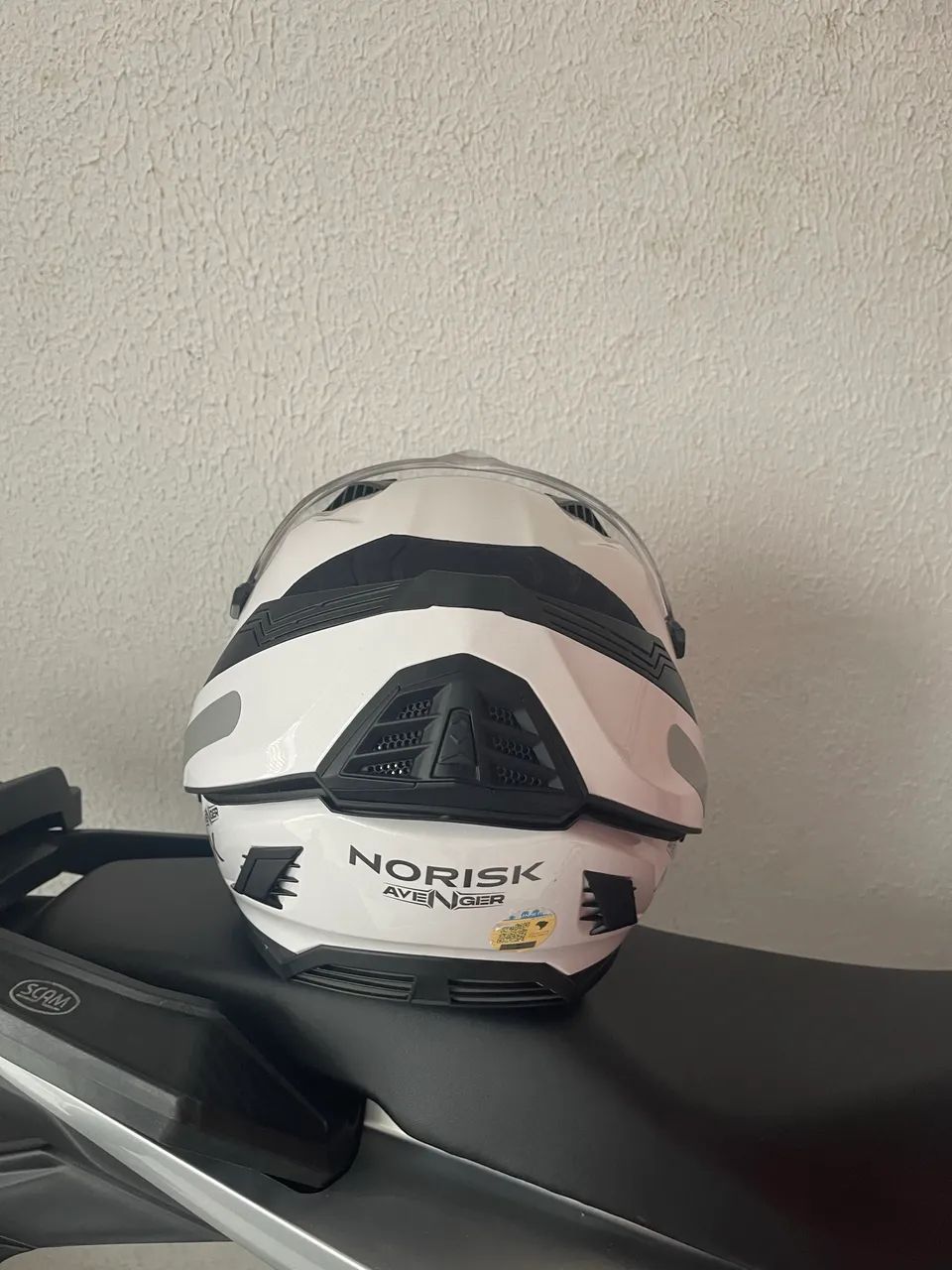 Capacete Norisk Avenger White - Foto 5