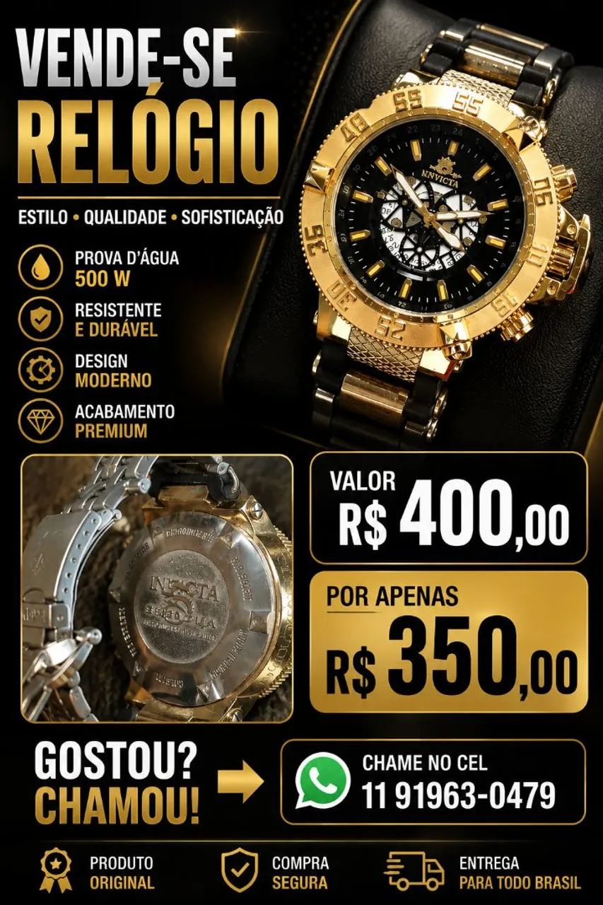 Vendo relógio 