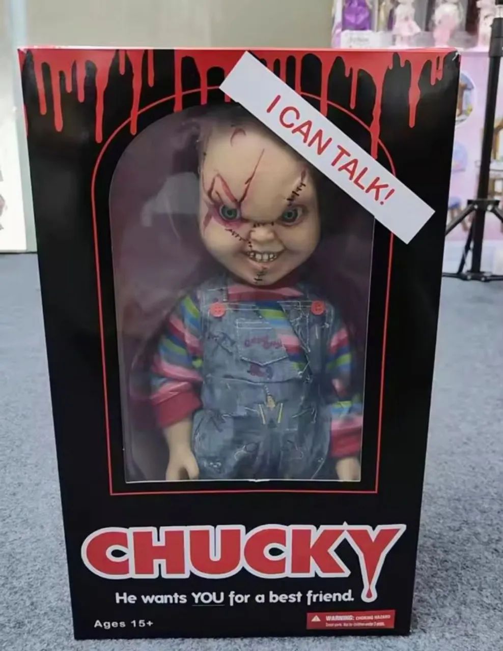 Boneco chucky 40cm