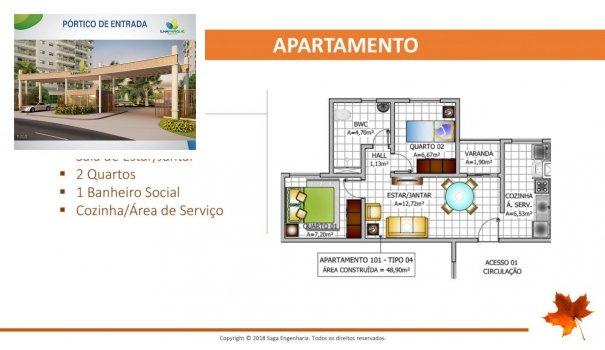 BELLEVILLE - Apartamento em Lançamentos no bairro Forquilha - São Luís, MA - Foto 14