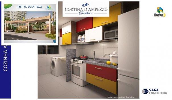 CONDOMÍNIO CORTINA DE D'AMPEZZO - Apartamento em Lançamentos no bairro Estrada d... - Foto 3