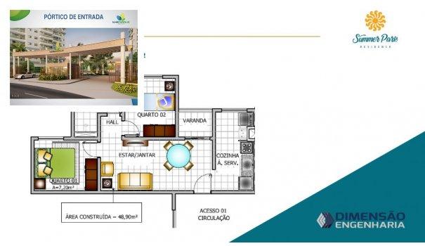 Summer park - Apartamento em Lançamentos no bairro Forquilha - São Luís, MA - Foto 10