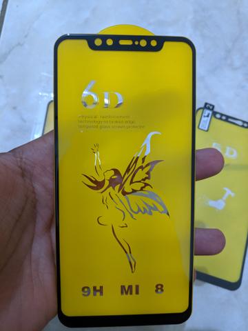 Películas Xiaomi 5D Vidro e gel Flexível Note 8 mi a3 - Foto 4