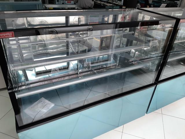 Vitrine seca de 1,50 com luz de led em todas as prateleiras 47- * jean - Foto 2