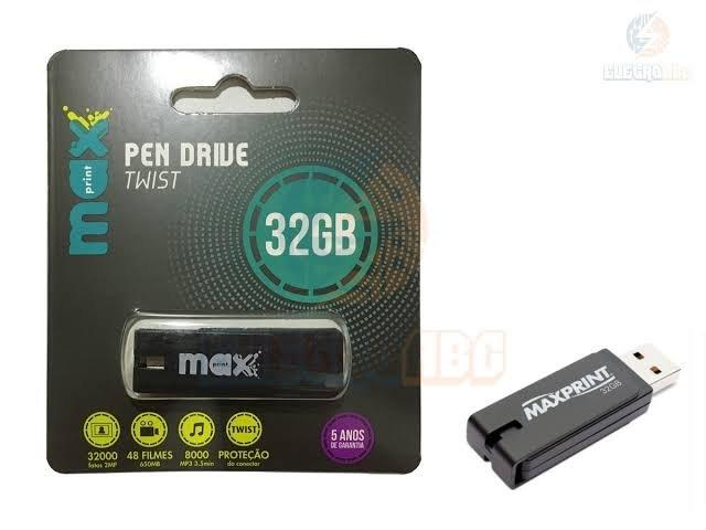 Pen drive 32 GB novo promoção