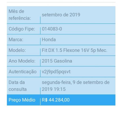 Honda Fit DX 1.5 MT - Foto 14