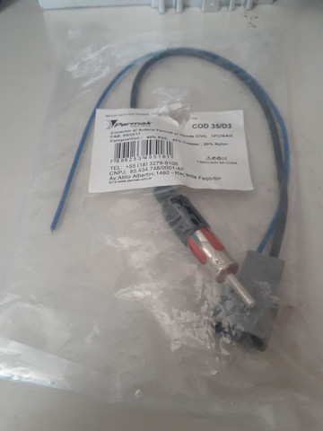 Adaptador de antena honda Civic colocado 