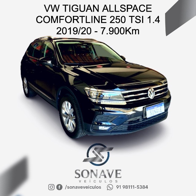VW TIGUAN ALLSPACE COMFORTLINE 250 TSI 7 LUGARES