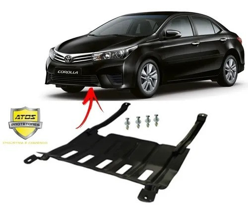 Protetor Carter Peito Aço Novo Corolla 2015 à 2019 - Foto 2