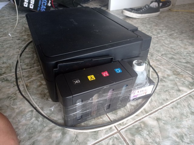 Impressora multifuncional Epson XP-241 Adaptada p/ Tanque de tinta - Foto 3