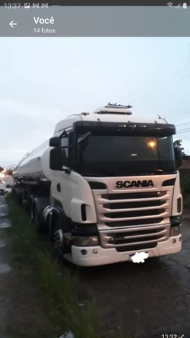 SCANIA R440 A6X4 + BITREM TANQUE