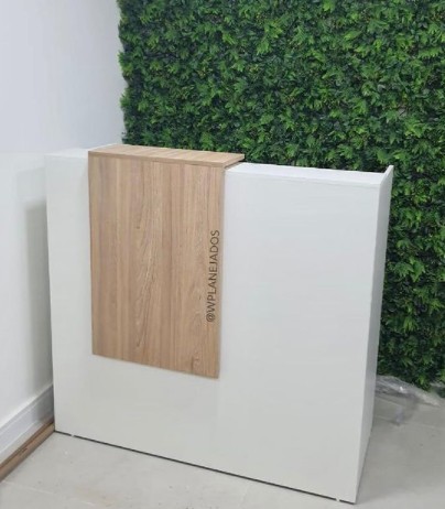 Recepção Balcão Com detalhe de outra cor - Foto 4