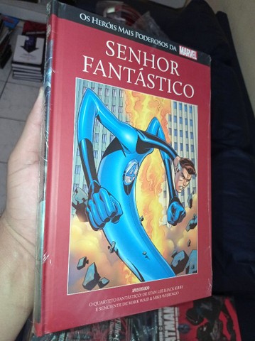 Senhor fantástico hq capa dura salvat vermelha