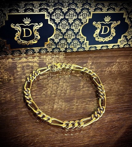 Pulseira em ouro 18 k 10,3 gramas - Foto 4