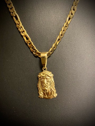 Conjunto em ouro 18k 23,9 gramas