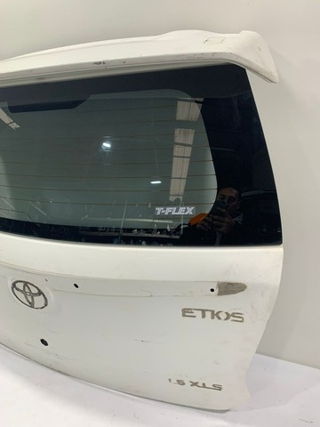 Tampa Traseira Etios 2014 Com Vigia - Branca - Foto 3