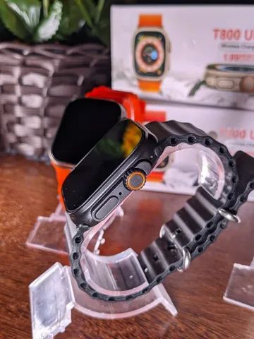 Smartwatch Iwo T800 Ultra Relógio Digital Faz e Recebe Ligação Compatível com Android e Ip