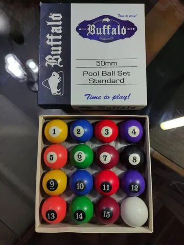 Jogo De Bolas Bilhar Sinuca Snooker 50mm + Bege 54mm