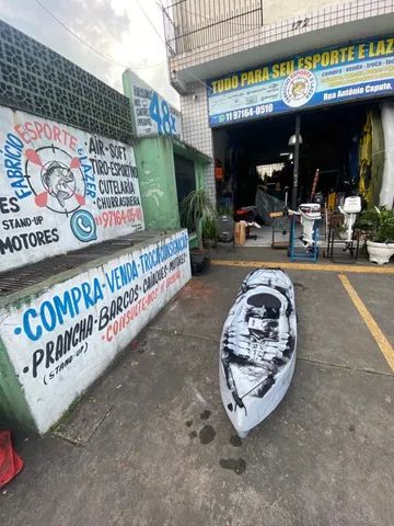Caiaque para passeios e pesca pinguim da caiaker a pronta Entrega avalio trocas e parcelo  - Foto 4