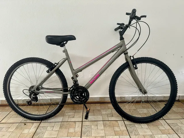 Bicicleta feminina preta aro 24 18 marchas pro tork ultra ultra bikes