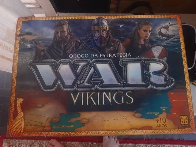 Jogo War Vikings Tabuleiro O Jogo da Estratégia - Grow, Shopping