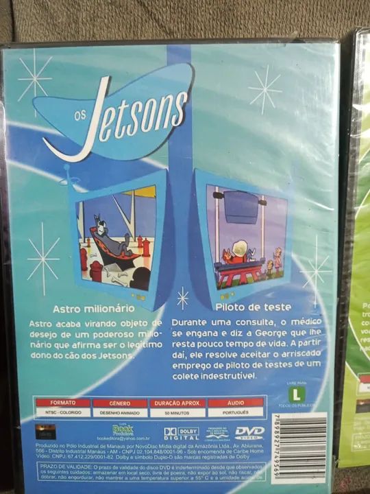 DVDS Coleção Os Jetsons (NOVOS LACRADOS ) - Foto 4