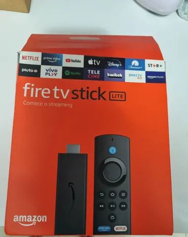 Fire TV Stick Lite 2ª Geração com Controle Remoto Lite por Voz com