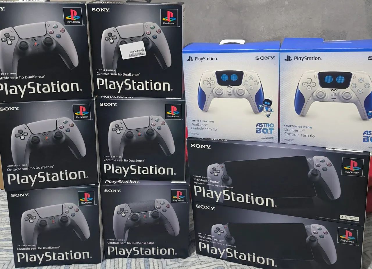 Controle Dualsense PS5 - Edição Limitada LACRADA de 30 anos