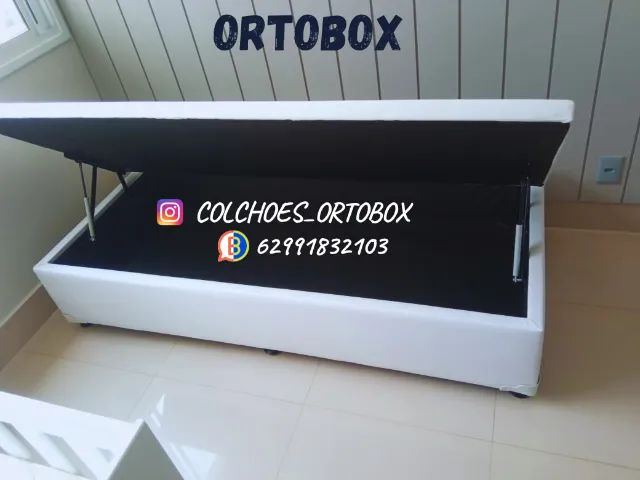 Cama Box Baú Solteiro direto da fabrica - Foto 3
