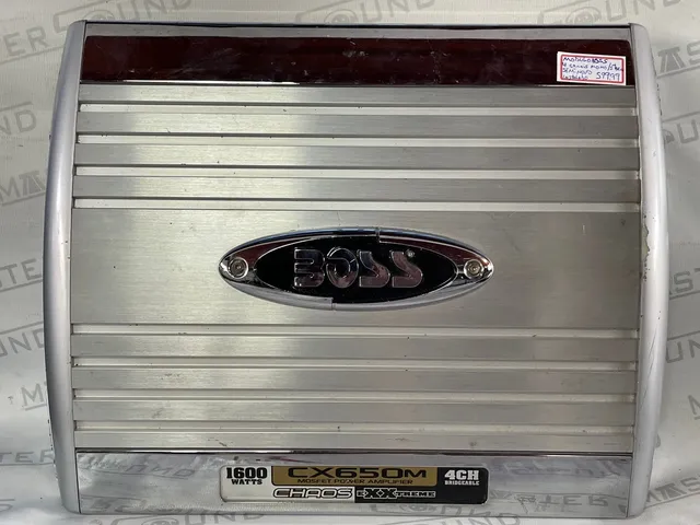 Módulo Boss 4 canais mono stereo impecável todo original raridade