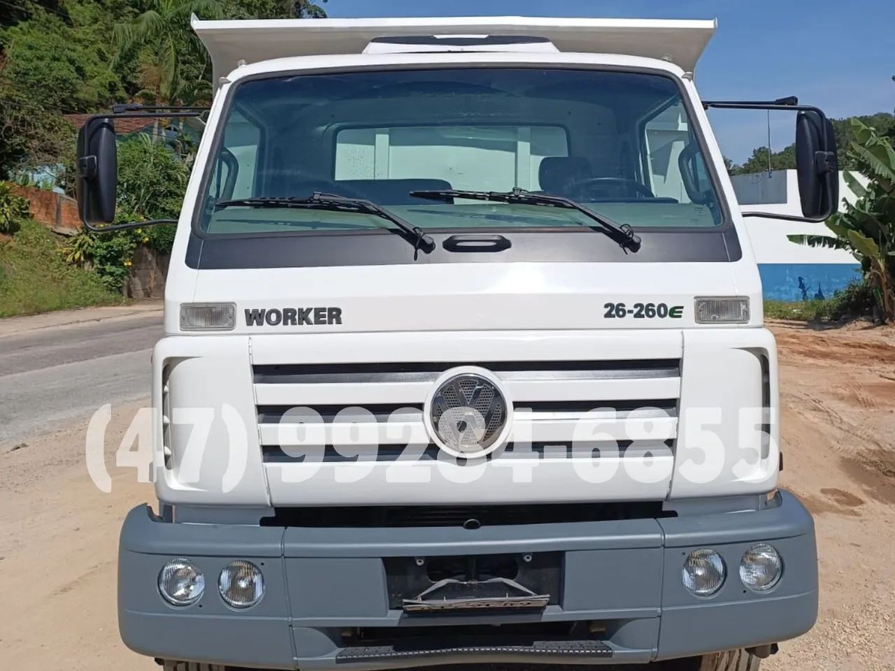 Caminhão caçamba VW 26-260 6x4  - Foto 3