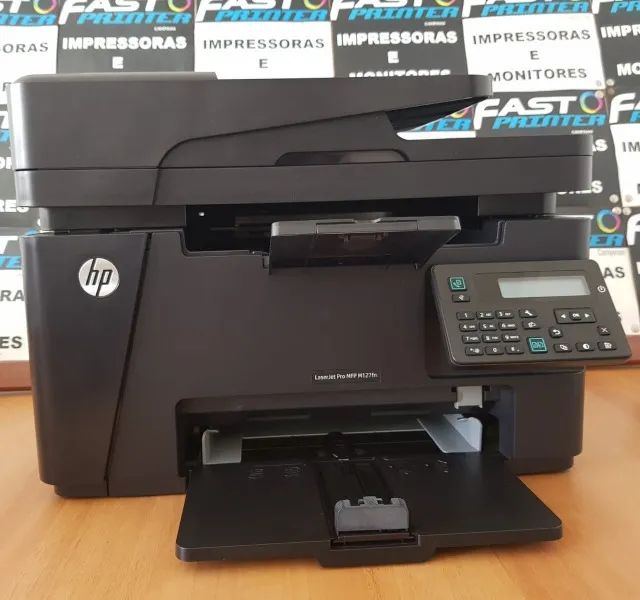 Impressora HP laser multifuncional com rede e usb econômica