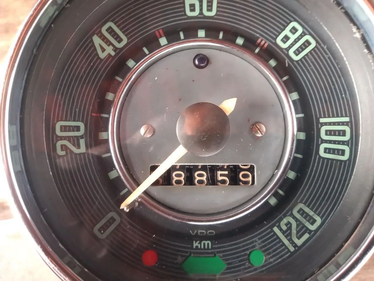 Velocímetro original Volkswagen Fusca 1200 - Foto 3