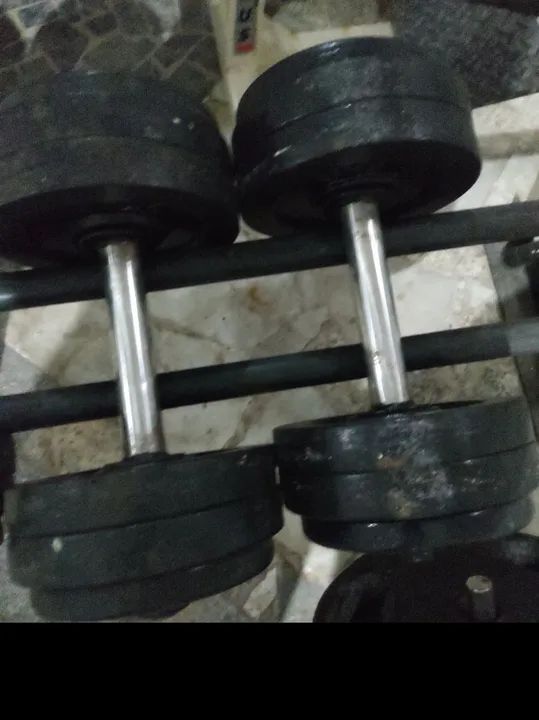 Vendo Halteres montado - Foto 4
