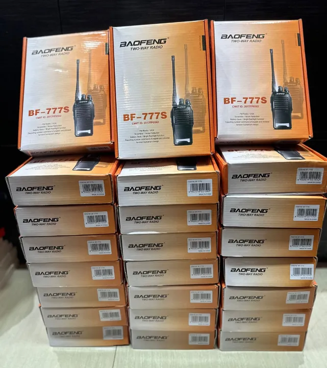 Kit 10 Rádio Comunicadores Baofeng 777s