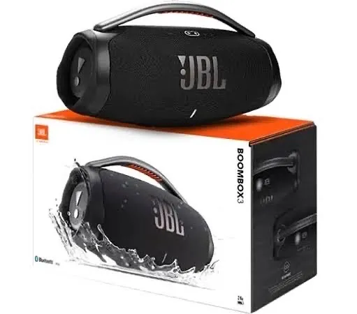 Caixa de som JBL Boombox 3 Preta e Camuflada