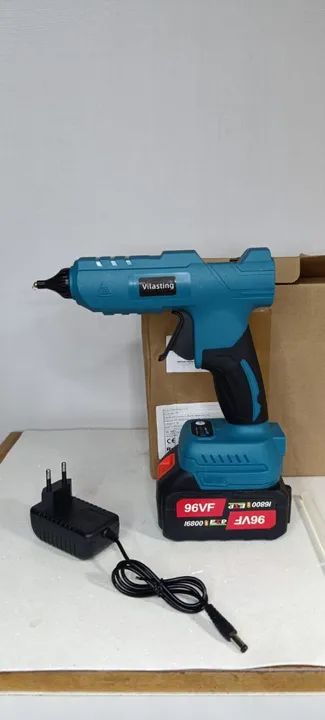 Pistola de cola quente 21v a bateria  - Foto 4