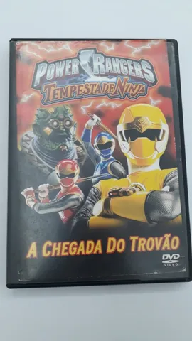 Dvd Power Rangers - Tempestade Ninja - A Chegada Do Trovão - Original