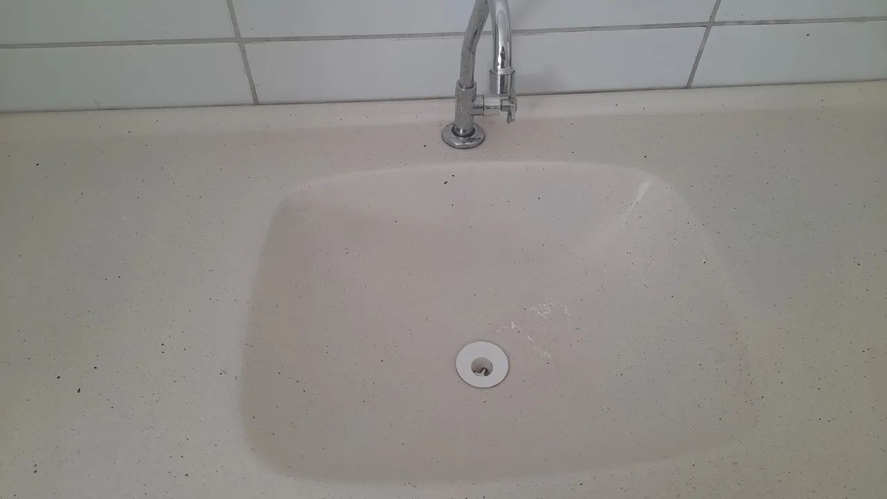 Cuba de pia de mármore  sintético  - Foto 3