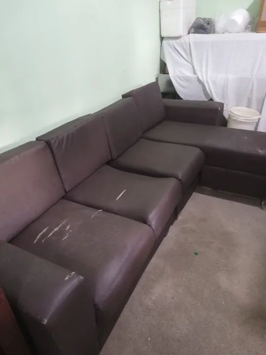 Sofá 5 lugares em 2 módulos 