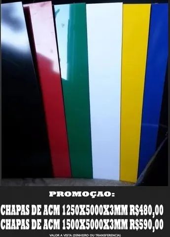chapa de acm  - Foto 3