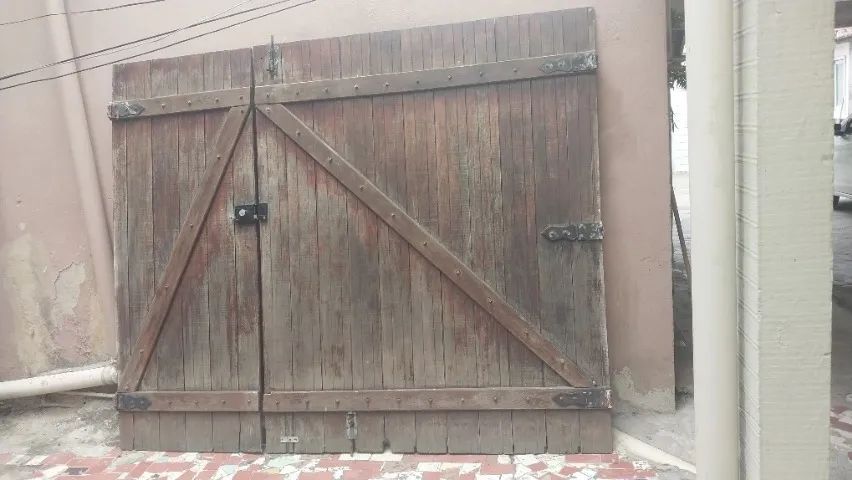 Portão de Madeira maciça ( Garagem e Social ) - Foto 4