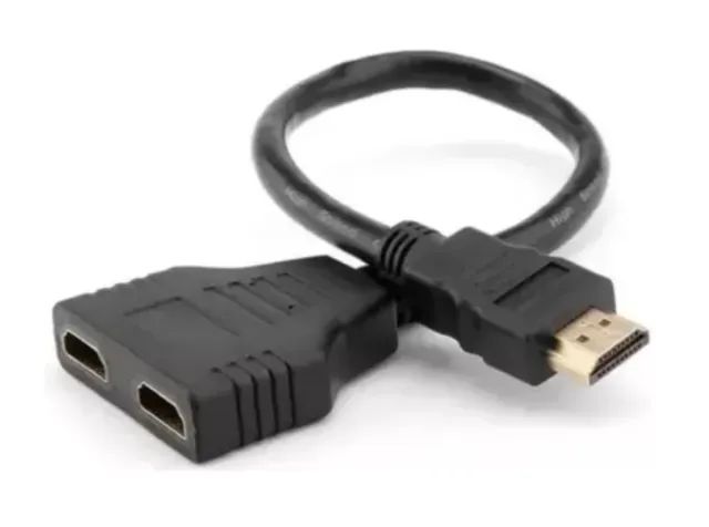 Cabo duplicador de HDMI 1 para 2 saídas - Foto 3
