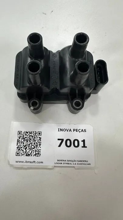 Bobina Ignição Sandero Logan Symbol 1.6 224336134r