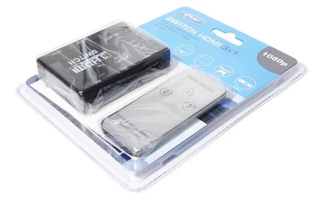 Switch chaveador Hdmi 3 Entradras e 1 Saída com Controle Remoto   - Foto 3