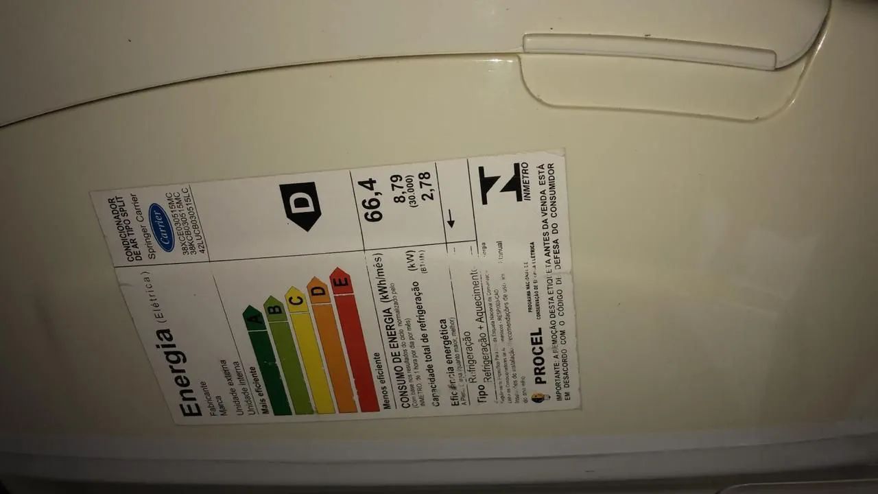 Ar condicionado Split piso teto Carrier 30.000Btus - Foto 3